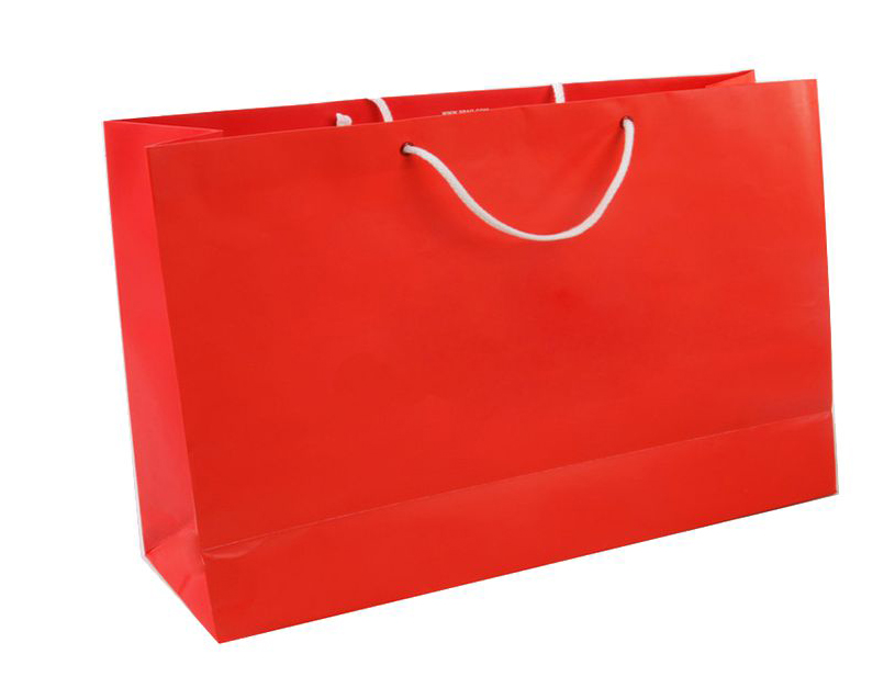 Mat Selefonlu Karton Çanta