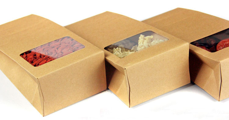 Pencereli Karton Çanta