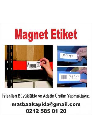 Magnet Etiket Magnet Etiket